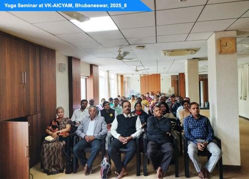 YOGA SEMINAR VK-AICYAM BBSR 2025 8